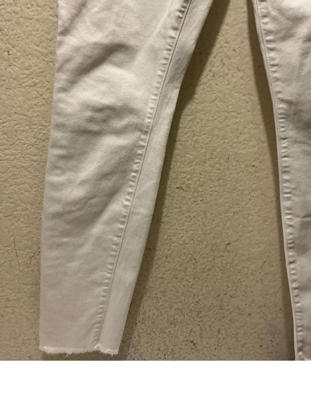 Mother High-Waisted Looker Ankle Fray Skinny Raw Hem Jeans Size 28 - Picture 8 of 10